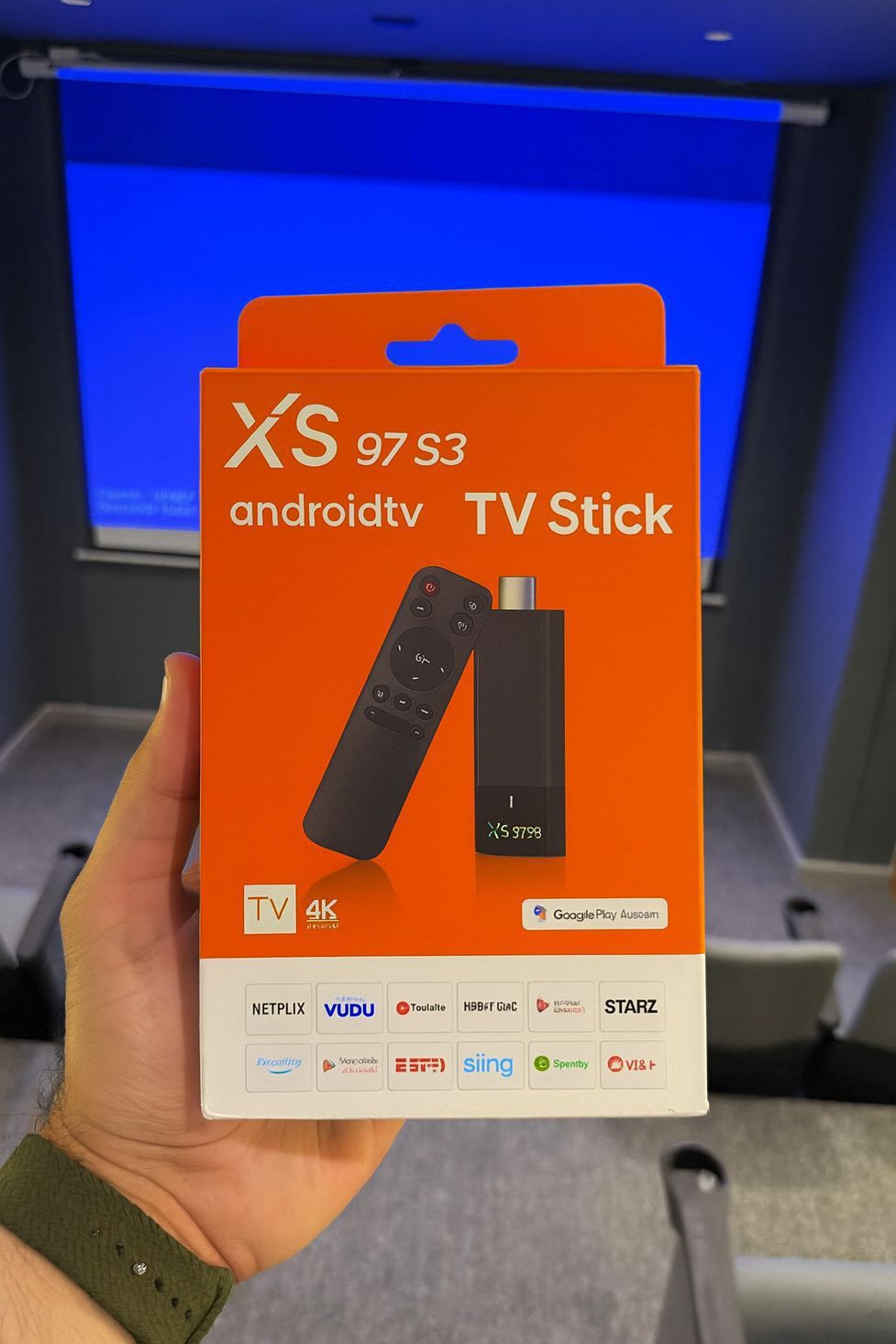 TV Stick XS 97 S3 con Android TV